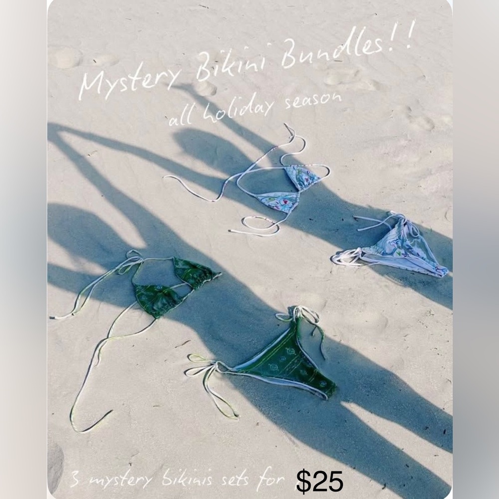 ☀️Surprise bundle of 3 bikinis